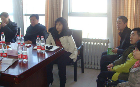 省局領(lǐng)導視察工作